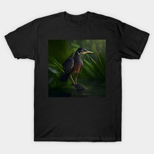 Green Heron T-Shirt